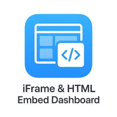 iFrame & HTML Embed Dashboard